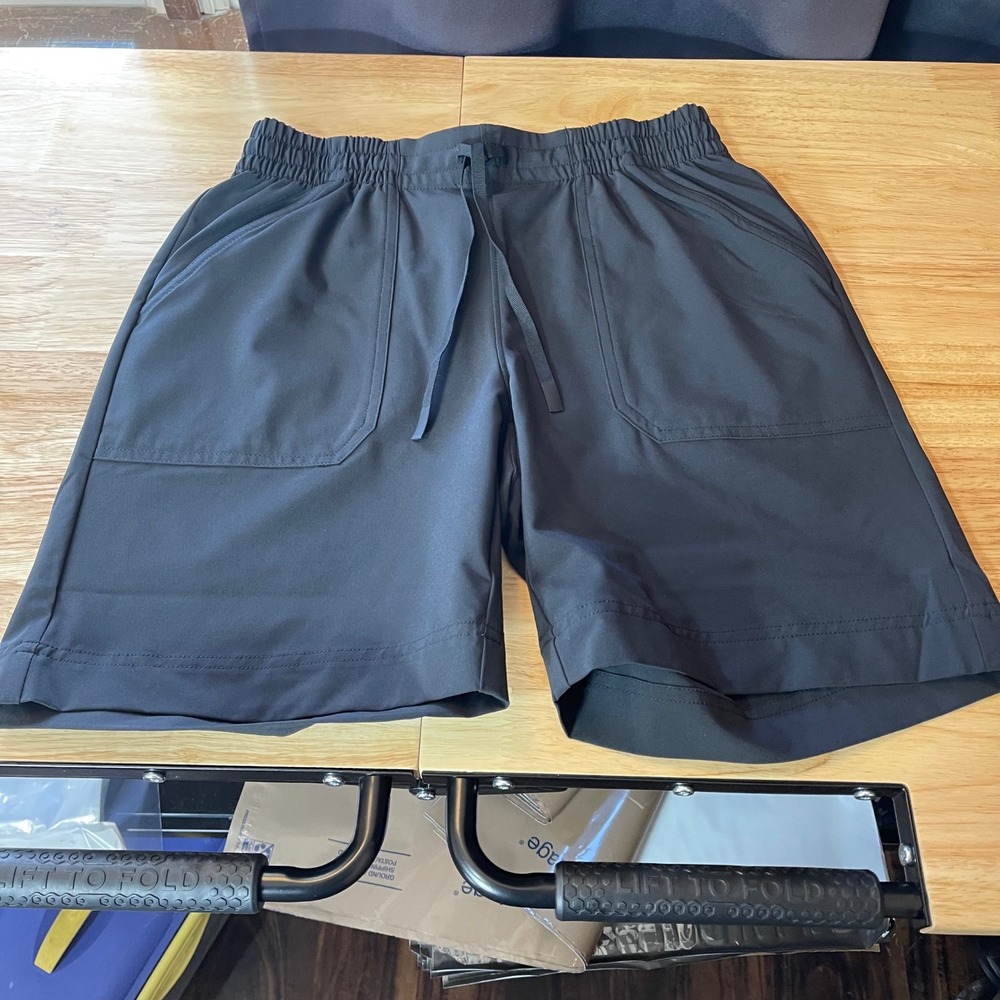 ORVIS Womens Black Recycled Polyester Drawstring Pockets Outdoor Shorts 2 UPF 50